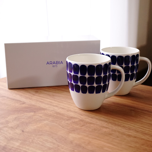 arabia（アラビア）トゥオキオ マグカップ ペアセットの通販・販売 ...